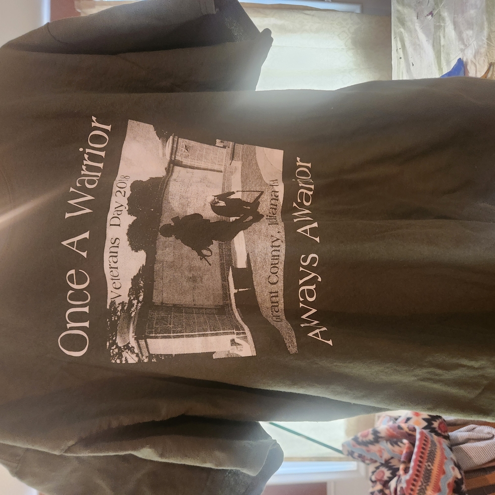 Once A Warrior Men's Short Sleeve Tee - Black